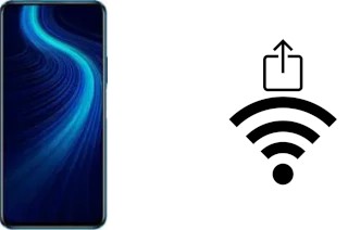 How to generate a QR code with the Wi-Fi password on a Huawei Honor X10 Pro