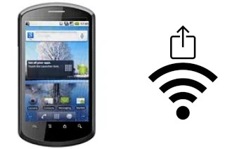 How to generate a Wi-Fi QR code on an Huawei U8800 IDEOS X5