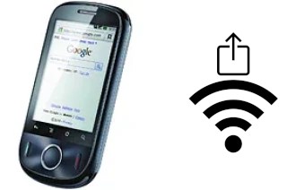 How to generate a QR code with the Wi-Fi password on a Huawei U8150 IDEOS