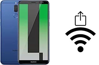 How to generate a QR code with the Wi-Fi password on a Huawei nova 2i