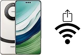 How to generate a Wi-Fi QR code on an Huawei Mate 60 Pro+