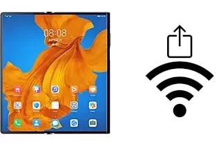 How to generate a Wi-Fi QR code on an Huawei Mate Xs