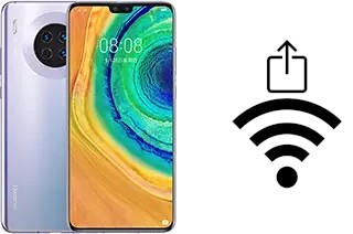 How to generate a Wi-Fi QR code on an Huawei Mate 30