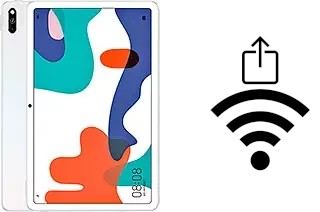 How to generate a Wi-Fi QR code on an Huawei MatePad