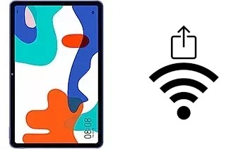 How to generate a Wi-Fi QR code on an Huawei MatePad 10.4 (2022)