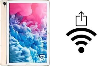 How to generate a Wi-Fi QR code on an Huawei MatePad 10.8