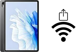 How to generate a QR code with the Wi-Fi password on a Huawei MatePad Air