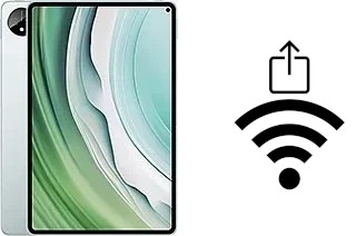 How to generate a Wi-Fi QR code on an Huawei MatePad Pro 11 (2024)