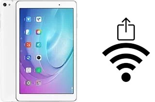 How to generate a QR code with the Wi-Fi password on a Huawei MediaPad T2 10.0 Pro