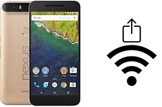 How to generate a QR code with the Wi-Fi password on a Huawei Nexus 6P