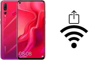 How to generate a Wi-Fi QR code on an Huawei nova 4