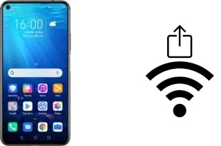 How to generate a Wi-Fi QR code on an Huawei nova 5T Pro