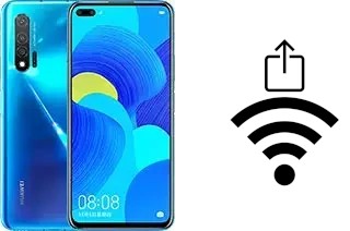 How to generate a Wi-Fi QR code on an Huawei nova 6 5G