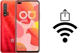 How to generate a Wi-Fi QR code on an Huawei nova 6