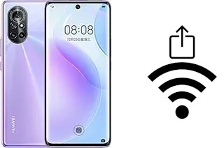 How to generate a Wi-Fi QR code on an Huawei nova 8 5G