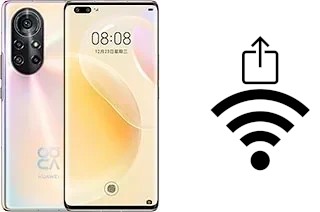 How to generate a Wi-Fi QR code on an Huawei nova 8 Pro 5G