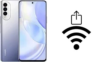 How to generate a Wi-Fi QR code on an Huawei nova 8 SE Youth