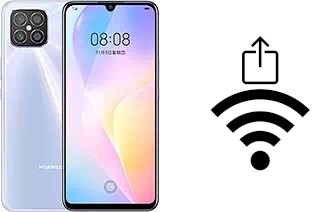 How to generate a Wi-Fi QR code on an Huawei nova 8 SE