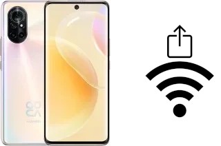 How to generate a Wi-Fi QR code on an Huawei nova 8