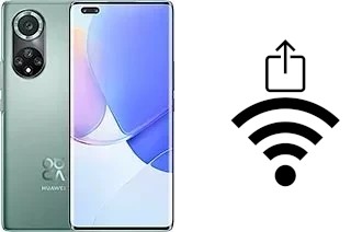 How to generate a QR code with the Wi-Fi password on a Huawei nova 9 Pro