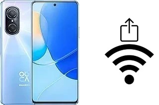 How to generate a Wi-Fi QR code on an Huawei nova 9 SE 5G