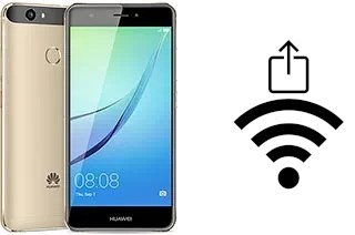 How to generate a QR code with the Wi-Fi password on a Huawei nova