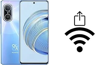 How to generate a QR code with the Wi-Fi password on a Huawei nova 10 Youth