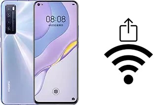 How to generate a Wi-Fi QR code on an Huawei nova 7 5G