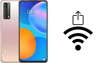 How to generate a Wi-Fi QR code on an Huawei P smart 2021