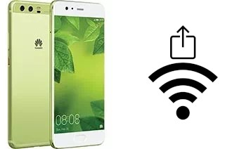 How to generate a QR code with the Wi-Fi password on a Huawei P10 Plus