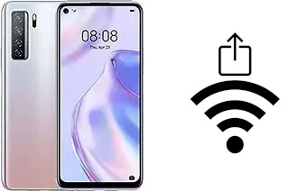 How to generate a Wi-Fi QR code on an Huawei P40 lite 5G