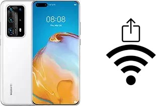 How to generate a Wi-Fi QR code on an Huawei P40 Pro+