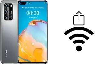 How to generate a Wi-Fi QR code on an Huawei P40