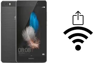 How to generate a QR code with the Wi-Fi password on a Huawei P8lite ALE-L04