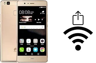 How to generate a QR code with the Wi-Fi password on a Huawei P9 lite