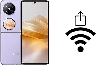 How to generate a Wi-Fi QR code on an Huawei Pocket 2