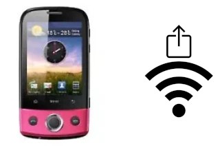 How to generate a QR code with the Wi-Fi password on a Huawei U8100