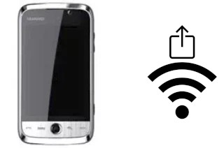 How to generate a QR code with the Wi-Fi password on a Huawei U8230