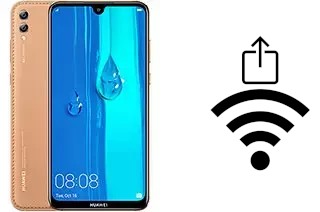 How to generate a Wi-Fi QR code on an Huawei Y Max