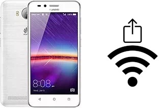 How to generate a Wi-Fi QR code on an Huawei Y3II