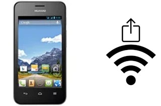 How to generate a QR code with the Wi-Fi password on a Huawei Ascend Y320