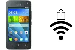 How to generate a Wi-Fi QR code on an Huawei Y360