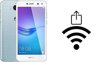 How to generate a QR code with the Wi-Fi password on a Huawei Y5 (2017)