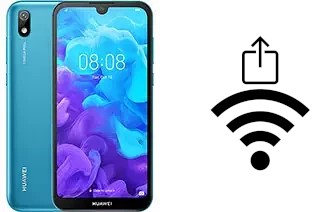 How to generate a QR code with the Wi-Fi password on a Huawei Y5 (2019)