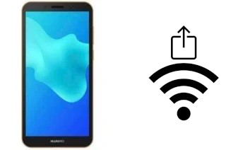 How to generate a QR code with the Wi-Fi password on a Huawei Y5 Neo