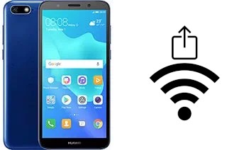 How to generate a QR code with the Wi-Fi password on a Huawei Y5 Prime (2018)