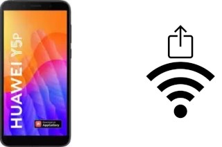 How to generate a Wi-Fi QR code on an Huawei Y5p