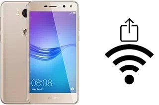 How to generate a QR code with the Wi-Fi password on a Huawei Y6 (2017)