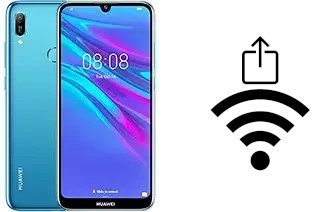 How to generate a QR code with the Wi-Fi password on a Huawei Y6 (2019)