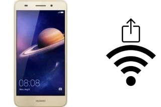 How to generate a Wi-Fi QR code on an Huawei Y6 II